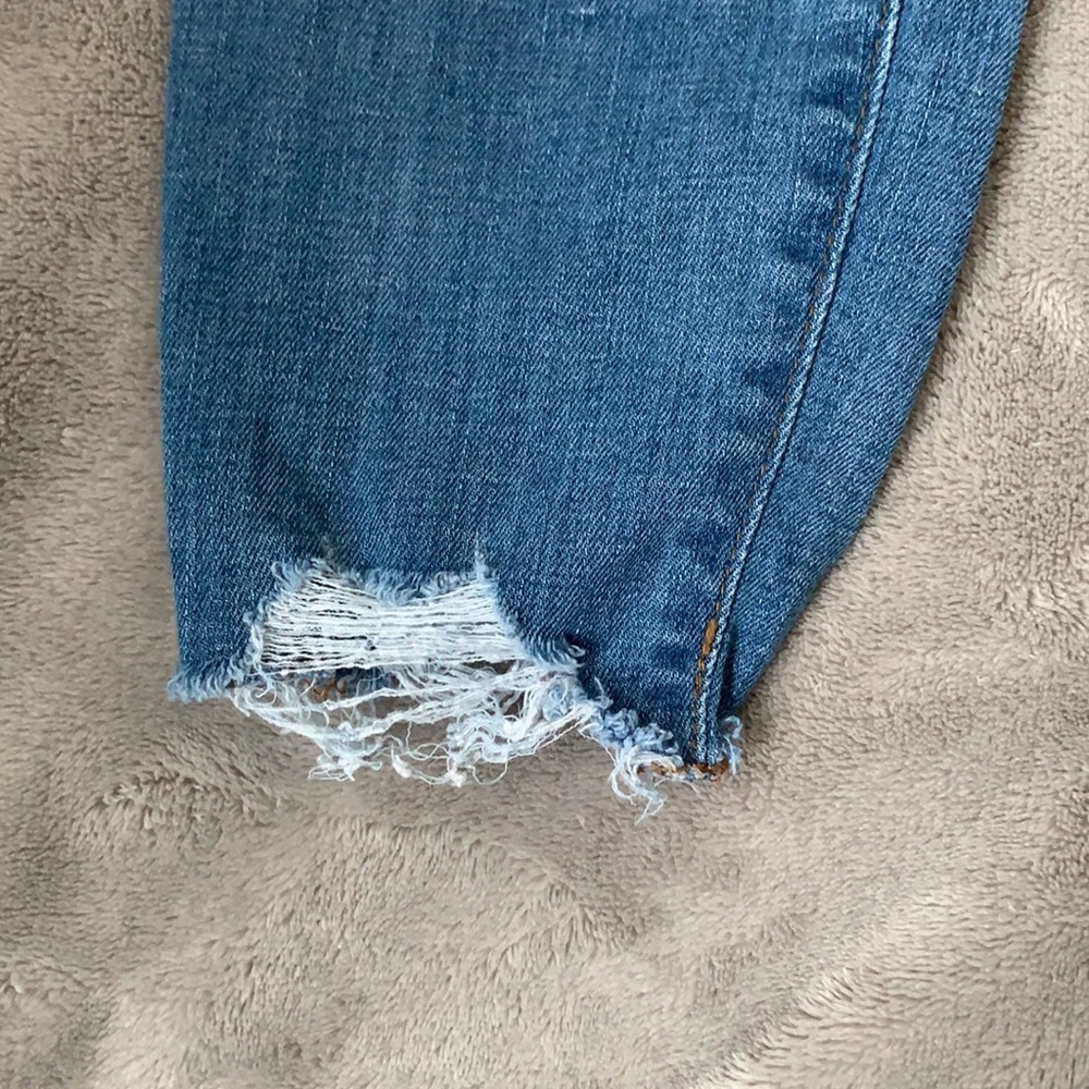 JCrew 9” High Rise Toothpick Jeans - Picture 2 of 5